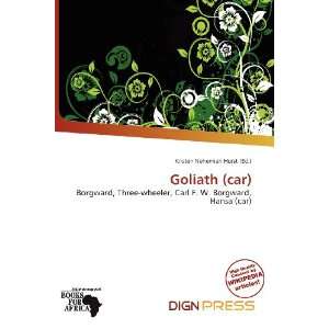    Goliath (car) (9786200768414) Kristen Nehemiah Horst Books