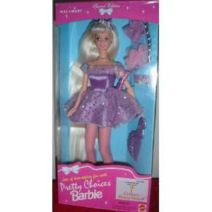  Pretty Choices Barbie Doll Pink Long Hair Toys & Games