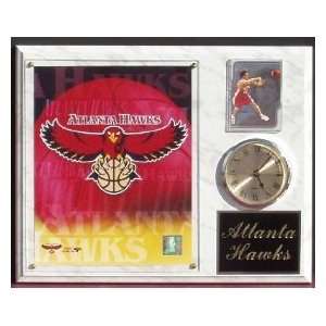  Atlanta Hawks 12x15 Clock Plaque