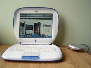 Apple iBook Indigo Clamshell G3 366 MHZ, WiFi, Firewire, Office, Tiger 