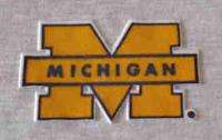 Michigan Wolverines 3 7/8 inch Logo Patch   Warehoused Unused