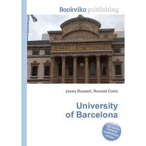  University of Barcelona Ronald Cohn Jesse Russell Books