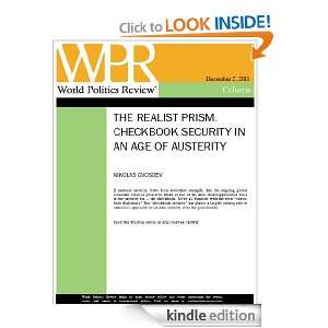 Checkbook Security in an Age of Austerity (The Realist Prism, by 