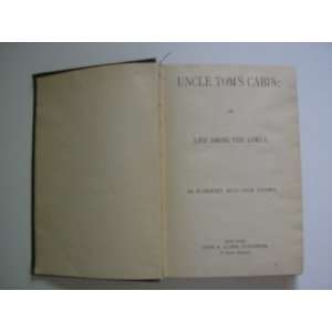 Uncle Toms Cabin by Mrs. H.B. Stowe