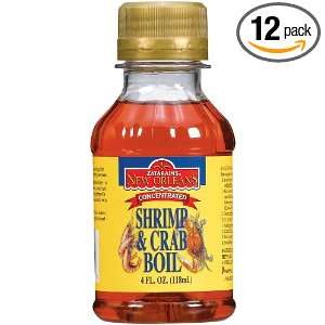   New Orleans Crab and Shrimp Boil Liquid, 4 Ounce (Pack of 12
