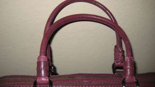 ANTONIO MELANI Purple Satchel ABBY Purse Handbag NEW  