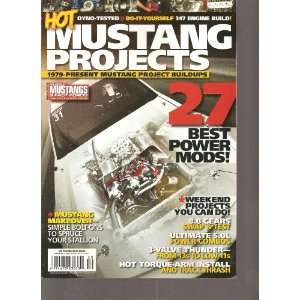    Hot Mustang Projects Magazine (Winter 2011) Various Books