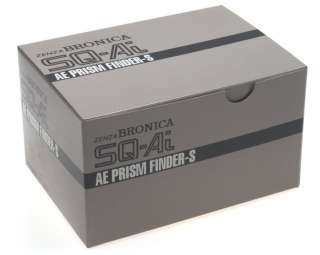 BRONICA SQ Ai ZENZA CAMERA AE PRISM FINDER S NEW BOXED  