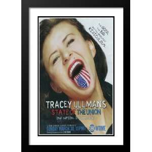 Tracy Ullmans State of Union 20x26 Framed and Double Matted TV Poster