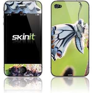  Skinit Butterfly on Flower Vinyl Skin for Apple iPhone 4 
