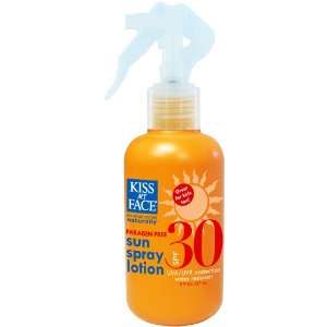  Kiss My Face Sun Spray Lotion Spf 30 8 Oz Beauty