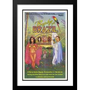  Bye Bye Brazil 20x26 Framed and Double Matted Movie Poster   Style 