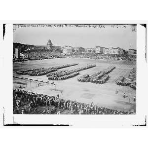  Photo 6000 girls at Sokol Sports at Prague, Austria 1912 