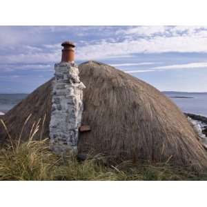 Thatched House, Berneray, North Uist, Outer Hebrides, Scotland, United 