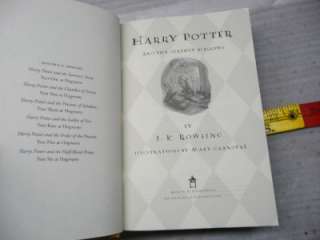 You are bidding on a 1st edition Harry potter bookI have others 