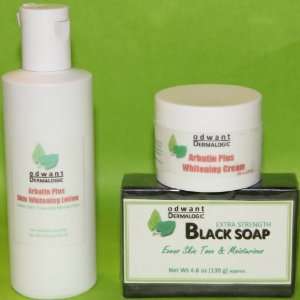   Arbutin Skin Whitening Soap Cream and Lotion Melasma Fading Set