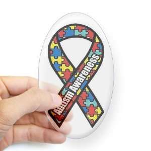  Autism Oval Sticker by  Arts, Crafts & Sewing