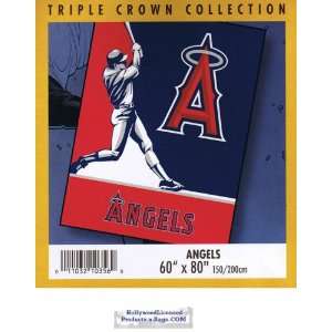  MLB Baseball Los Angeles Angels Twin Blanket Everything 