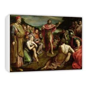  Sermon of St. John the Baptist (oil on   Canvas   Medium 