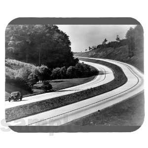  German Autobahn 1930s Mouse Pad 