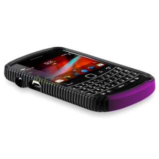   Hard Case+3x Privacy Protector For BlackBerry Bold 9900 9930  
