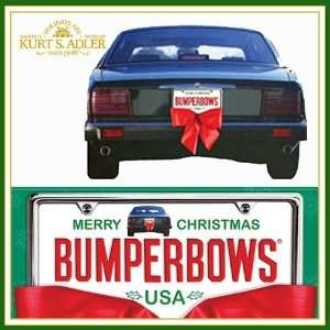    Christmas Car Bows H9335 Automobile Car Bumper Bow 