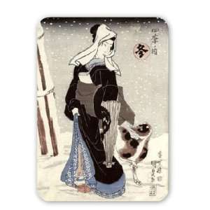  Winter, from the series Shiki no uchi (The   Mouse Mat 