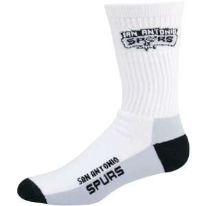  San Antonio Spurs White Tri Color Team Logo Tall Socks 