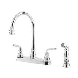 Price Pfister F 036 4CB Avalon High Arc Kitchen Faucet with Matching 