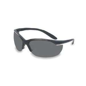 Vapor II Safety Glasses With Black Frame And TSR Gray Lens (10 Per Box 