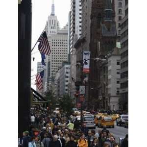  Fifth Avenue Crowds, Manhattan, New York City, New York 
