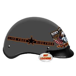   Black XX Large DOT Approved Born Free Eagle Helmet Automotive