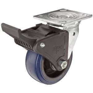 RWM Casters 46 Series Plate Caster, Swivel with Installable Face 