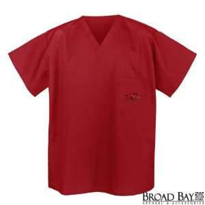  University of Arkansas Scrubs Med Top