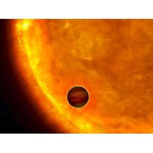 Jupiter Sized Planet Passing in Front of its Parent Star Photographic 