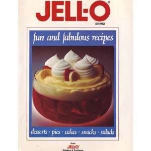 Jell o brand fun and fabulous recipes Jello  Books