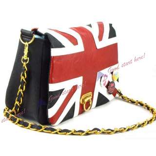 NWE UK Flag Union Jack Womens Handbag /Shoulder Bag 2 colors free 