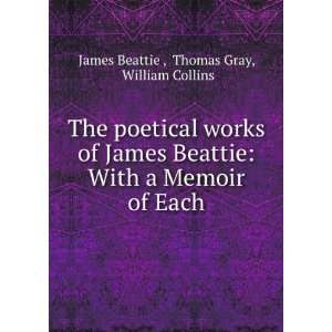  The poetical works of James Beattie With a Memoir of Each 