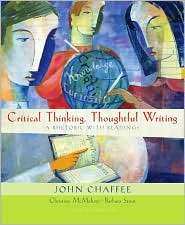 Critical Thinking, Thoughtful Writing (with 2009 MLA Update Card 