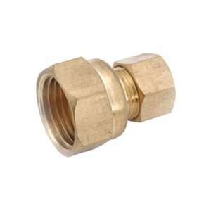 Anderson Metal Corp 750066 0504 Brass Compression Fitting Coupling FLF 