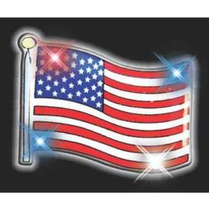    Blank exclusive USA flag flashing pin. Patio, Lawn & Garden