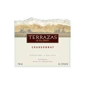  Terrazas De Los Andes Chardonnay 2009 750ML Grocery 