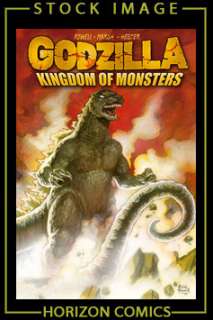 GODZILLA KINGDOM OF MONSTERS #1 IDW Comics POWELL COVER  