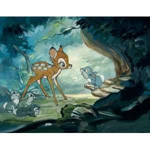   Disney Fine Art by Jim Salvati Hello Young Prince
