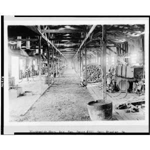 Blacksmith shop,industry,machinery,military,buildings,Camp Wheeler 