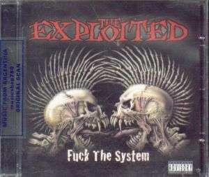 THE EXPLOITED F*UCK THE SYSTEM SEALED CD NEW  