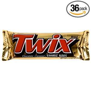 Twix Cookie Bars, 2 Ounce Packagees (Pack of 36)  Grocery 