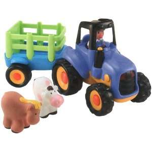  Deluxe Battery Operated Large Toy Farm Tractor Ages 1   3 