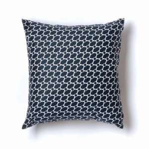  Twinkle Living Lego Pillow   Navy and White