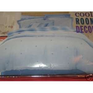    Seventeen Starstruck Twin Bedskirt Sky Blue